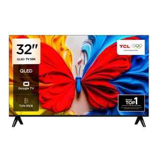Smart TV TCL 32 Polegadas 32S5K HD QLED WiFi Bluetooth 2 HDMI HDR10 Dolby Audio