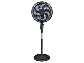 Ventilador de Coluna Arno VE7C X-treme 40CM 7 Pás Preto e Azul 127V