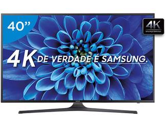 Smart TV LED 40” Samsung 4K/Ultra HD 40KU6000