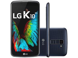 Smartphone LG K10 TV 16GB Índigo Dual Chip 4G