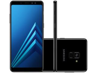 Smartphone Samsung Galaxy A8+ 64GB Preto