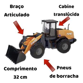 Imagem de 2 Caminhão Iveco Plataforma Trator E Carregadeira Case Usual