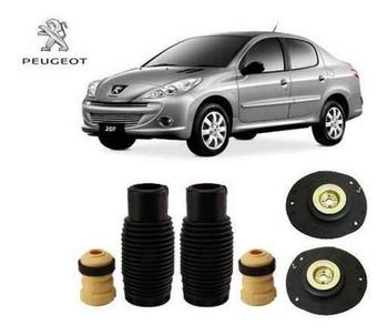 Imagem de 2 Kit Suspensão Dianteira Batente Peugeot 207 1.4 1.6 2009 2010 2011 2012