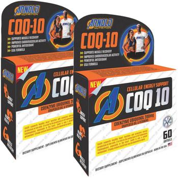 Imagem de 2x Coenzima Q10 Arnold Nutrition - Coq10 Ubiquinol 200mg - 60 Softgels