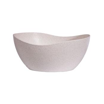 Imagem de 4un Tigela saladeira bowl oval 1,9lt bege