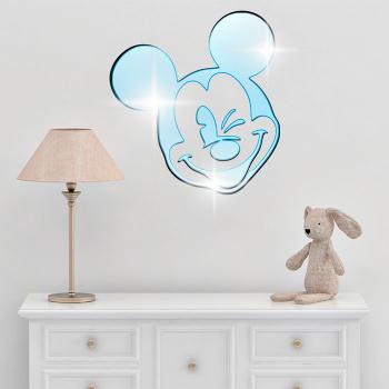 Imagem de Acrílico Decorativo Espelhado Mickey Mouse Azul