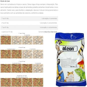 Imagem de Alcon Eco Club Curió 5kg Kit Com 4