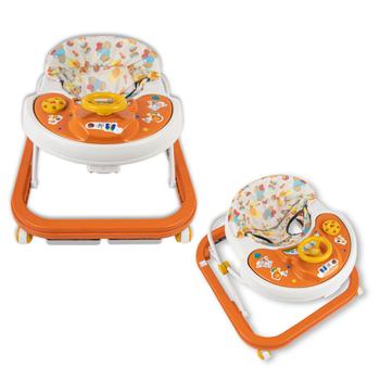 Imagem de Andador De Bebê Infantil Musical Sonoro Laranja - Styll Baby