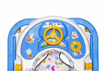 Imagem de Andador De Bebê Styll Baby Musical Azul 4M+