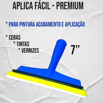 Imagem de Aplica Fácil  Pad Pintura Parede Tinta Verniz  Passa Cera W&w 7''