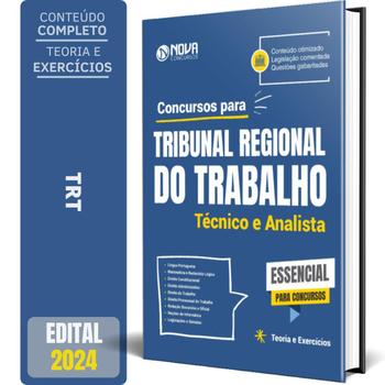 Imagem de Apostila Essencial Concursos 2024 Tribunal Regional Do