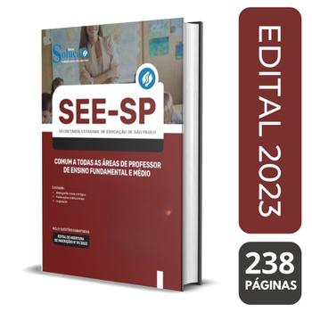 Imagem de Apostila SEE SP Comum a Todas as Áreas de Professor de Ensino Fundamental e Médio - Ed. Solução