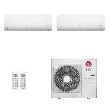 Imagem de Ar-Condicionado Multi Split Inverter LG 30.000 (1x Evap HW 12.000 + 1x Evap HW 24.000) Quente/Frio 220V