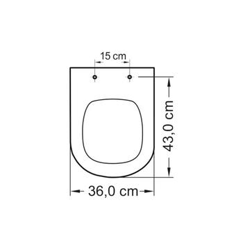 Imagem de Assento etna pp branco c/soft close - tupan