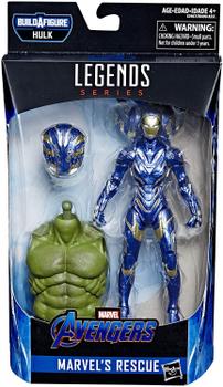 Imagem de Avengers Marvel Legends Série Endgame Marvel's Rescue 6" Collectible Action Fig