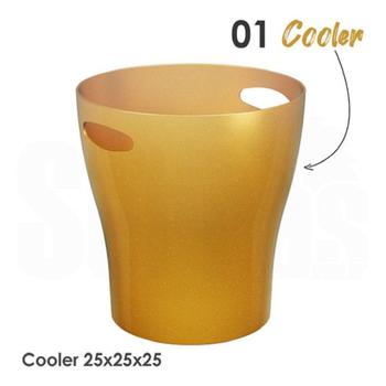 Imagem de Balde cooler de gelo 7l 25x25cm fun 10625 coza