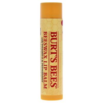 Imagem de Bálsamo labial Burts Bees Cera de abelha com vitamina E, óleo de hortelã