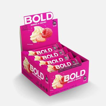 Imagem de Barra Protéica Bold Snacks 60g Berries e Crispies 12 Un