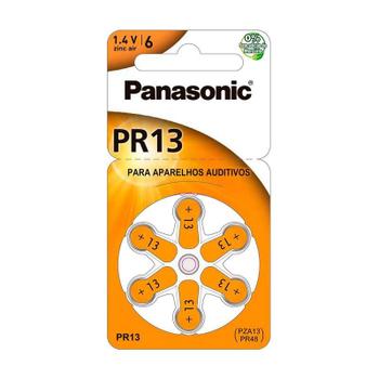 Imagem de Bateria Auditiva Panasonic Pr-13 Zinco Ar Pr-13br/300 - Pç / 6