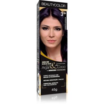 Imagem de Beauty Color Tintura 3.0 CASTANHO ESCURO 45gr (03 Unidades) Cores Normais