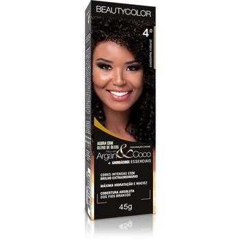 Imagem de Beauty Color Tintura 3.0 CASTANHO ESCURO 45gr (03 Unidades) Cores Normais