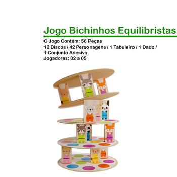 Imagem de Bichinhos Equilibristas Brinquedo Coordenação Motora