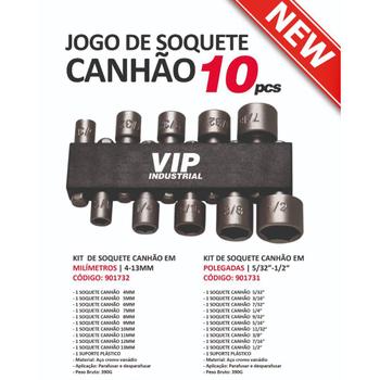 Imagem de Bits 4 A 13 Mm Tipo Canhão Para Parafusadeira Uso Doméstico 