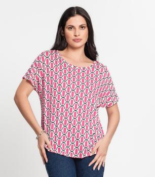 Imagem de Blusa Feminina Estampada Rovitex Rosa