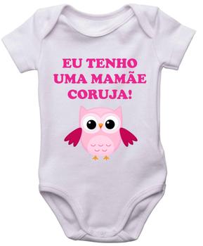 Imagem de Body Infantil Mamãe Coruja