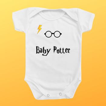 Imagem de Body Roupa Bebê Presente Mimo Papai Mamãe Filmes Baby Potter