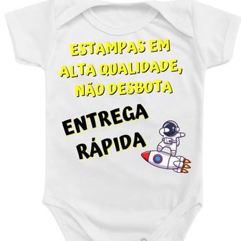 Imagem de Body Roupa de Bebê Infantil Presente Páscoa Amor Renovação