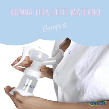 Imagem de Bomba Tira-Leite Materno Manual Com Mamadeira G-Tech