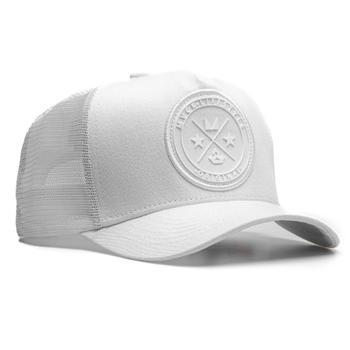 Imagem de Boné Trucker Brasão All White Mvck