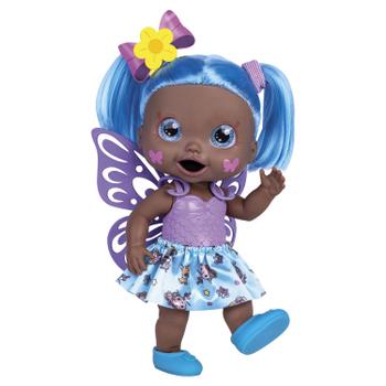 Imagem de Boneca Baby Butterfly Alive Fada Com Cabelos Coloridos - Super Toys