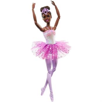 Imagem de Boneca Barbie Fantasia Bailarina Luzes Brilhantes Roxa Hlc26 - MATTEL