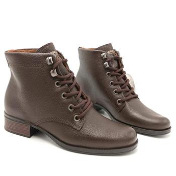 Imagem de Bota Pegada Feminina Chocolate e Preto Ref:282005