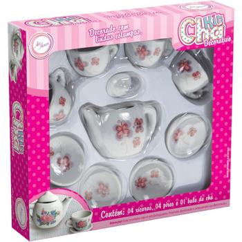 Imagem de Brincando de Casinha Conunto de CHA Porcelana 9 PCS