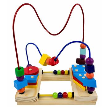 Imagem de Brinquedo Infantil Aramado Formas Geometricas Encaixe Bebes