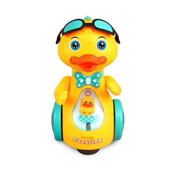 Imagem de Brinquedo Patinho Infantil Top Crianças De Presente Criança  Emite Som Luz Reforçado Original Colorido Juvenil Crianças