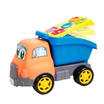 Imagem de Brinquedo Pedagógico - Caminhão Turbo Truck com Cubos - Maral