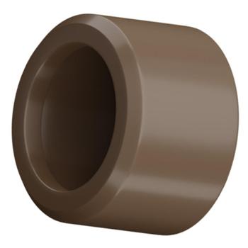 Imagem de Bucha De Redução Soldável Curta PVC Marrom Para Tubo Água Fria De 3X2.1/2” Polegadas 85x75mm Tigre