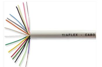 Imagem de Cabo Manga sem Blindagem 26 AWG Tiaflex - 13 metros (Selecione o número de Vias)