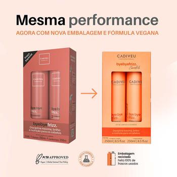 Imagem de Cadiveu Professional Bye Bye Frizz Kit  Shampoo + Condicionador