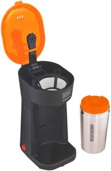 Imagem de Cafeteira Elétrica Individual 600W com Copo Térmico 400 ml Freestyle - CM01 - Black + Decker