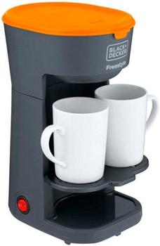 Imagem de Cafeteira Elétrica Individual 600W com Copo Térmico 400 ml Freestyle - CM01 - Black + Decker