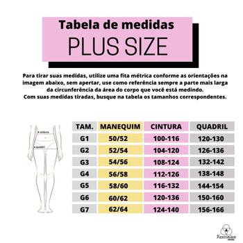 Imagem de Calça Corsário Capri Plus Size Feminina Suplex