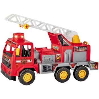 Imagem de Caminhão Brinquedo Bombeiro Fire C/ Som E Luz - Magic Toys