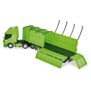 Imagem de Caminhão Brinquedo Miniatura Réplica Iveco Hi Way Graneleiro 582 Escala 1/30 Usual Cores Sortidas