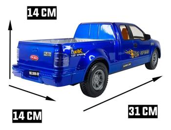 Imagem de Caminhonete  Carrinho De Controle Remoto Total Azul