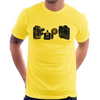 Imagem de Camiseta Câmeras Vintage - Foca na Moda